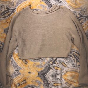 Cropped sweater